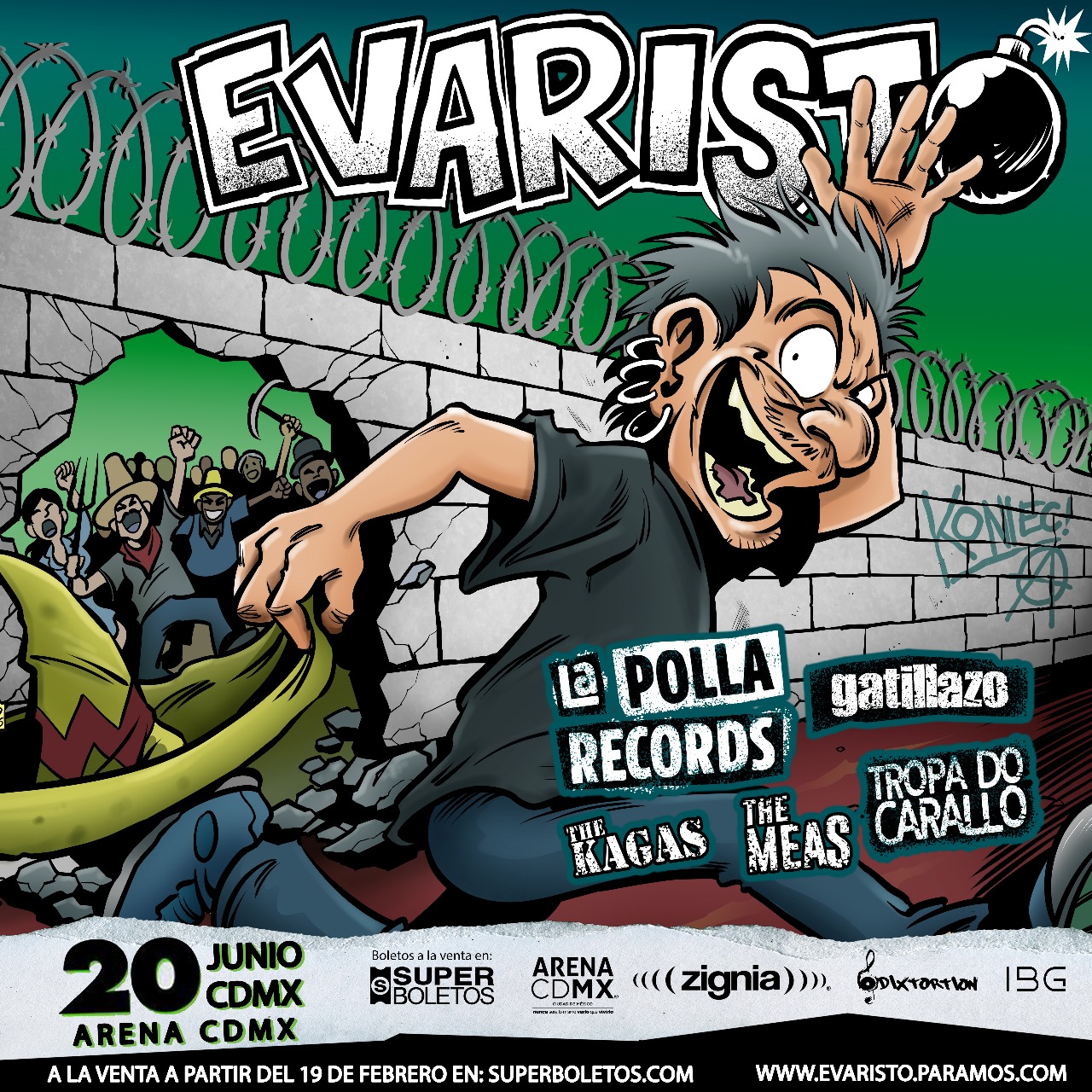 EVARISTO PARAMOS JUN 2025 ARENA CDMX CARTEL 1