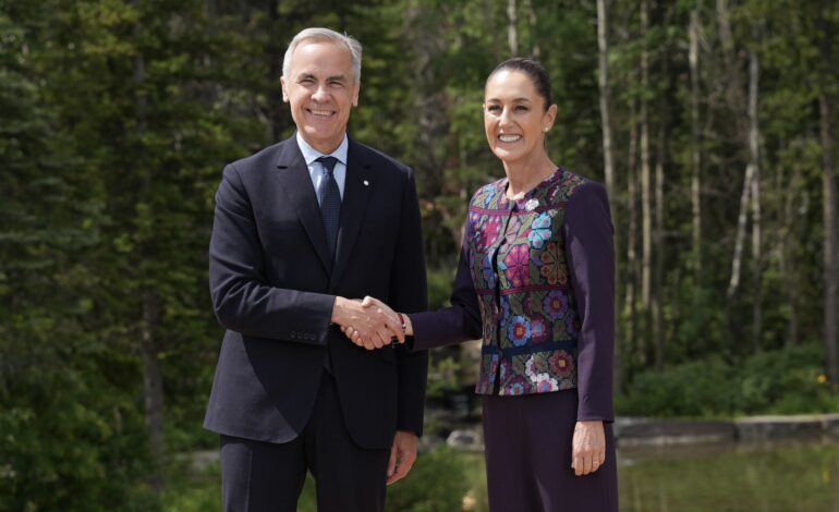 Cumbre G7. Sheinbaum llega reunión Canadá