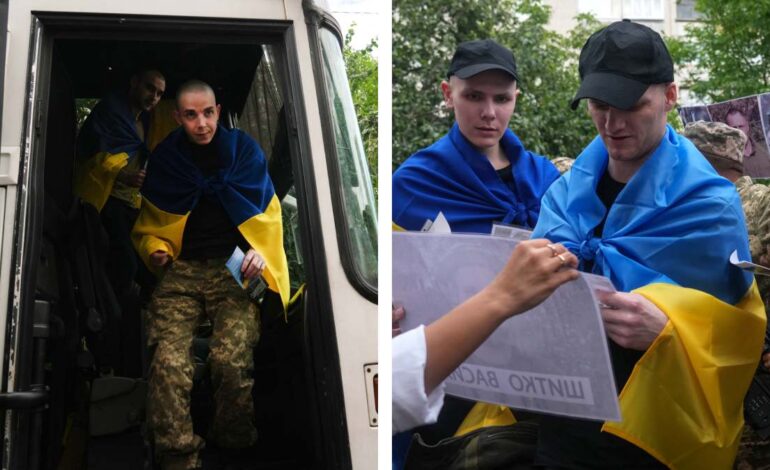 Ucrania y Rusia realizan nuevo canje de prisioneros de guerra