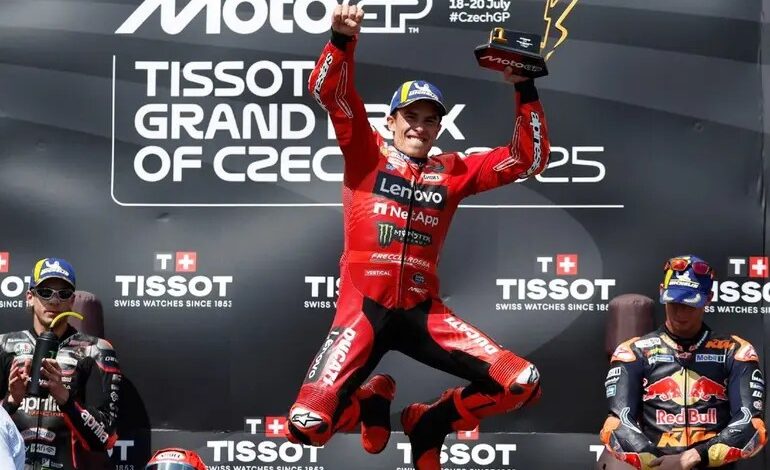 MotoGP: Marc Márquez gana la carrera en República Checa