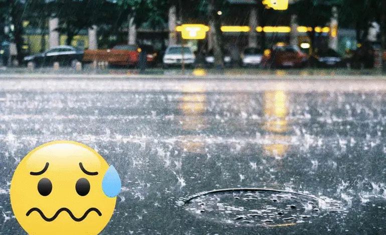 Chubascos y lluvias fuertes en el país