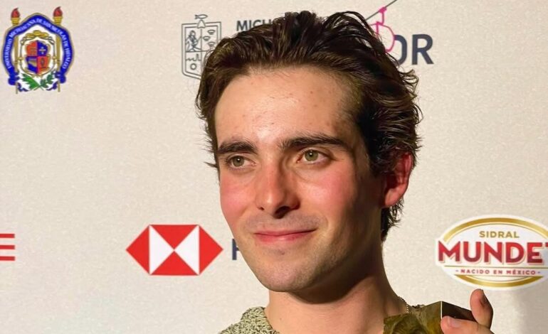 Andrés Revo conquista la pantalla y se instala en el Ariel como mejor revelación actoral