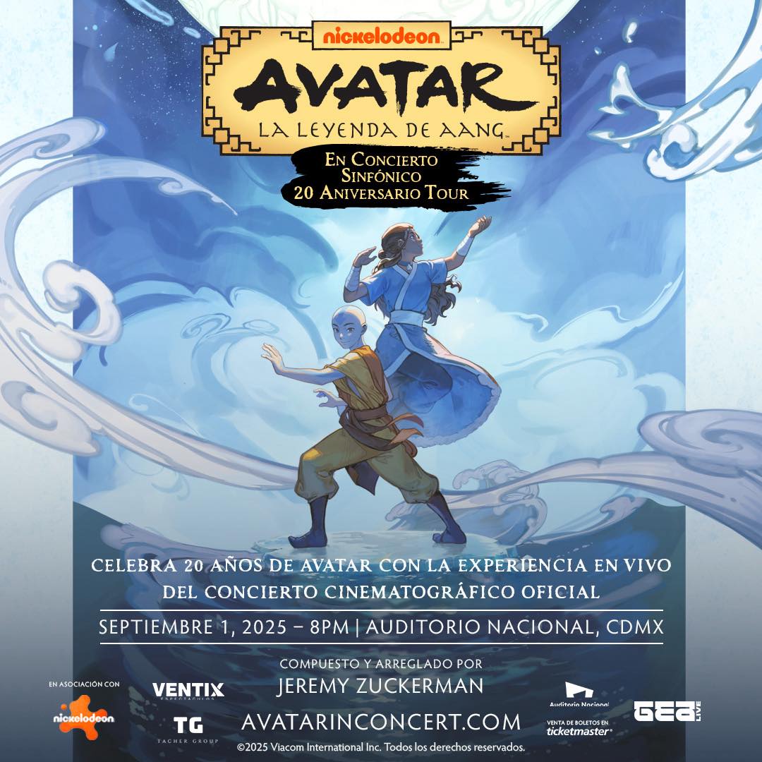 AVATAR AUDITORIO NACIONAL JULIO 2025 CARTEL