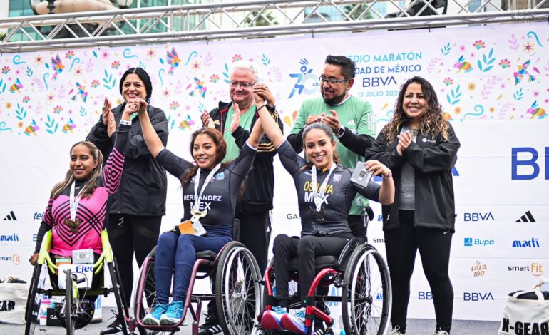 Kiprotich y Kibor conquistan el Medio Maratón de la CDMX; Kathia García sube al podio