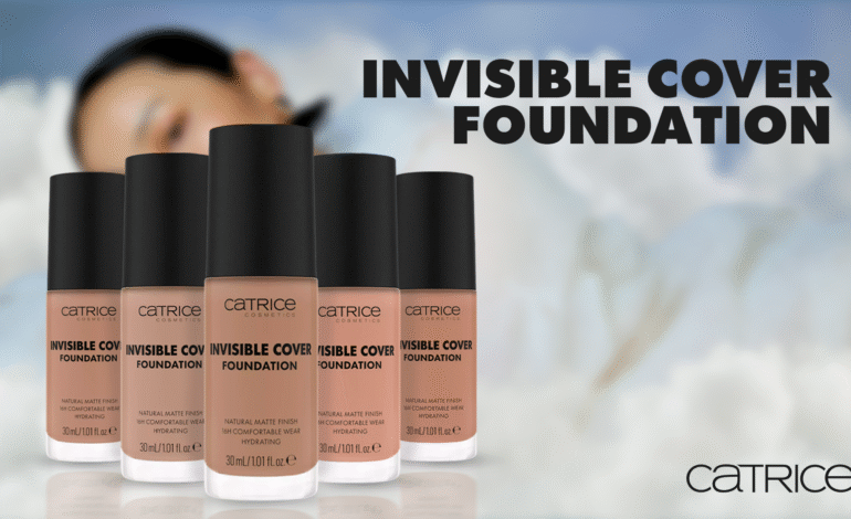 Una piel radiante, fresca y natural: llega Invisible Cover Foundation de Catrice