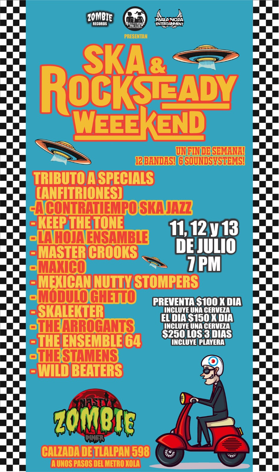 SKA ROCKSTEADY WEEKEND JUL 2025 CARTEL 1