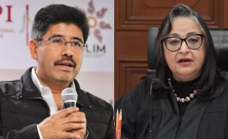 Presidenta de la SCJN se reúne con Hugo Aguilar, ministro presidente electo