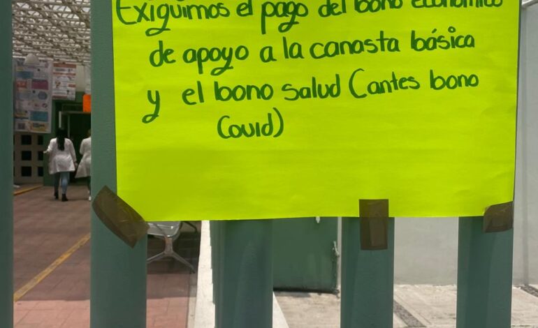 Fracasa IMSS-Bienestar en Edomex, deja sin bonos a personal en hospitales