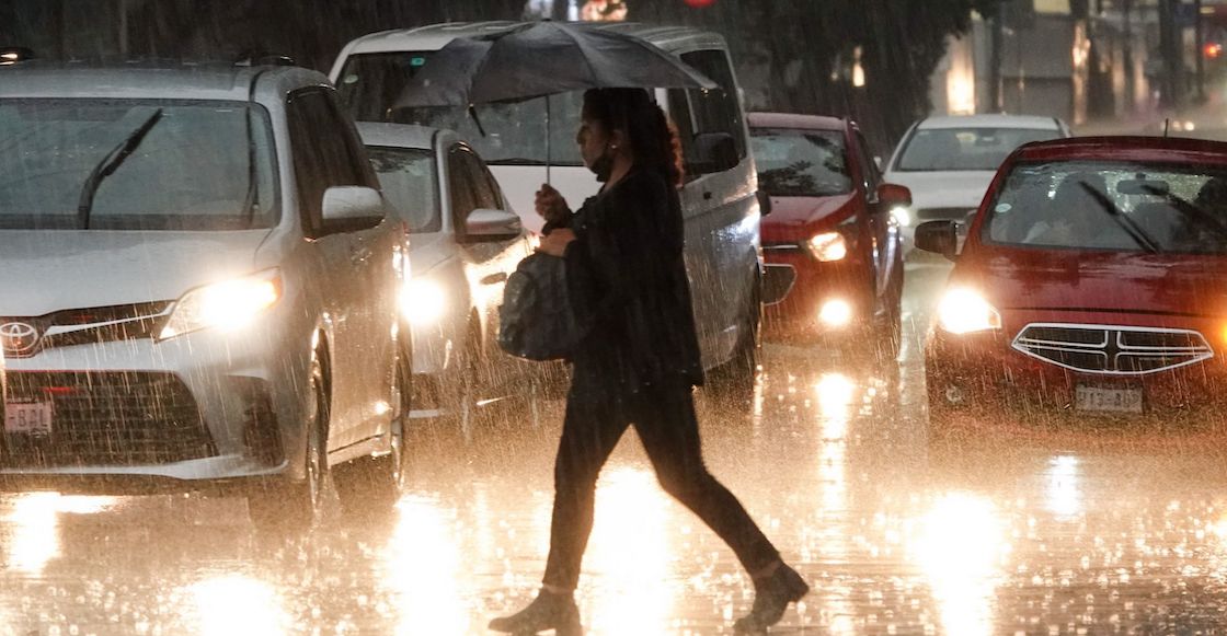 Chubascos y lluvias fuertes en gran parte del país