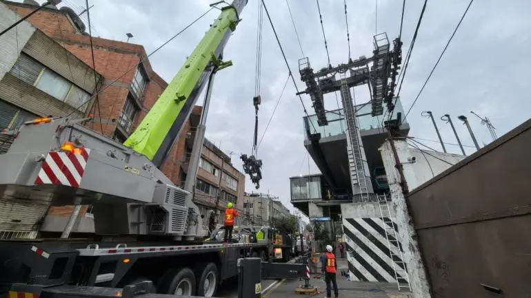 linea 1 cablebus suspende operacion