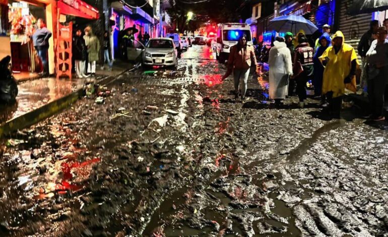 Decenas de familias afectadas en La Magdalena Contreras tras lluvia atípica, deja 59 casas afectadas