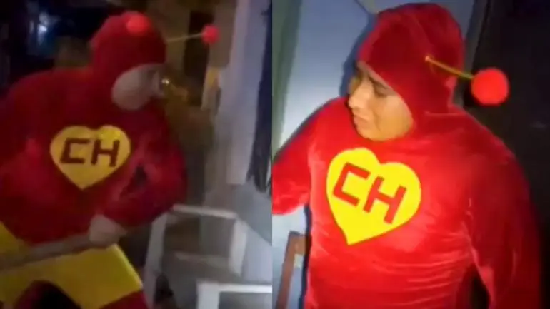 policia disfrazado del chapulin colorado lidera operativo antidrogas en peru 2