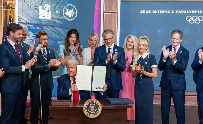 Trump ordena pruebas de género en los Juegos Olímpicos 2028