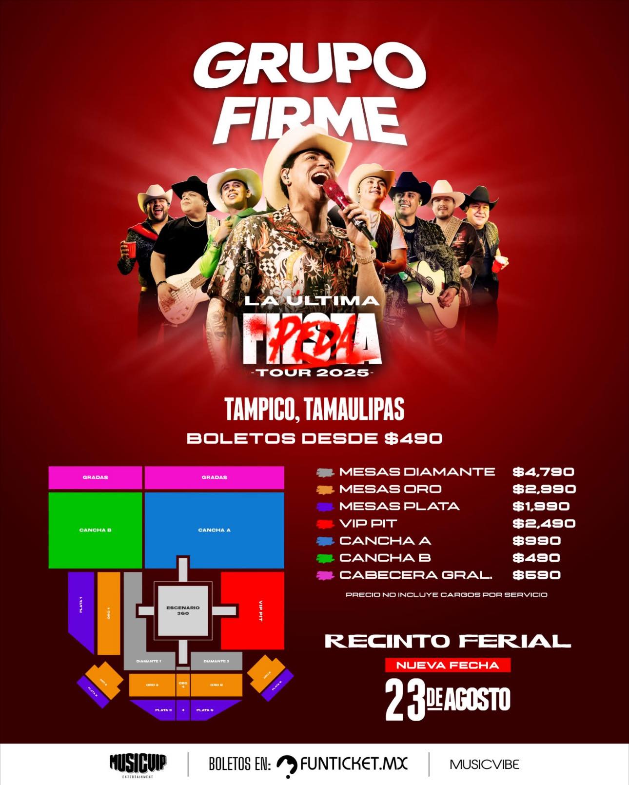 GRUPO FIRME TAMPICO AGO 2025 CARTEL