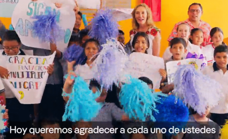 Alianza Multiplicando Alegrías inaugura 3 escuelas rehabilitadas en el estado de Guerrero