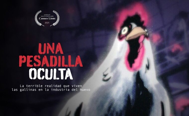 Mercy For Animals trae a México el corto Una Pesadilla Oculta para promover el futuro libre de jaulas en la industria del huevo
