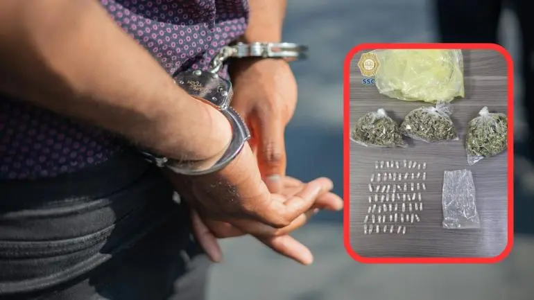 detienen en gam a hombre que vendia droga a traves de redes sociales