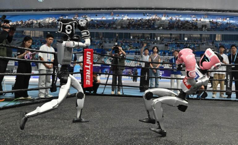 inician en china las olimpiadas de robots humanoides 045631