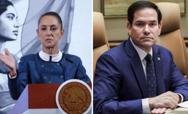 “Habrá tensiones, pero respeto”: Sheinbaum previo a cita con Marco Rubio