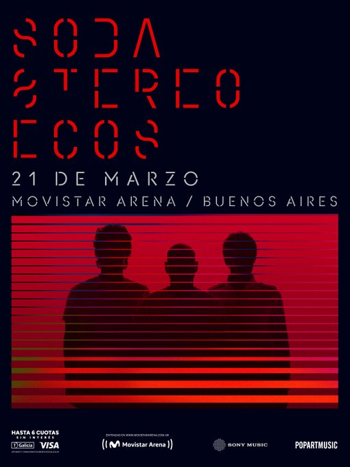 Soda Stereo anuncia conciertos con gira Ecos, así estará Gustavo Cerati presente en shows