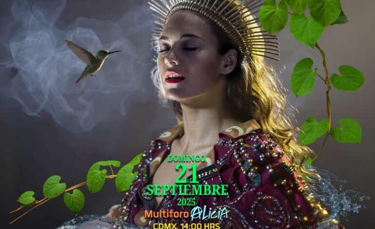 Festival Quetzalcóatl, música medicina y raíces ancestrales en el Foro Alicia. El arte de disfrutar con estilo y sentido.