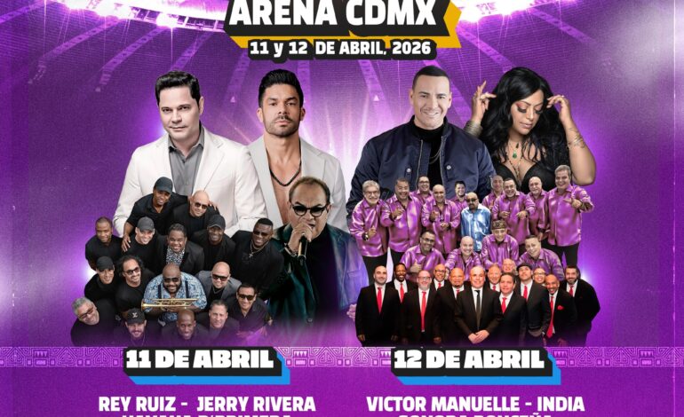 MEXICO SALSA FESTIVAL ARENA CDMX SEPT 2025 CARTEL 2026
