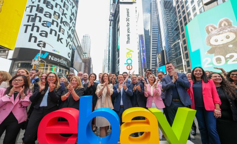 eBay celebra 30 anos de innovacion de icono cultural a plataforma impulsada por inteligencia artificial