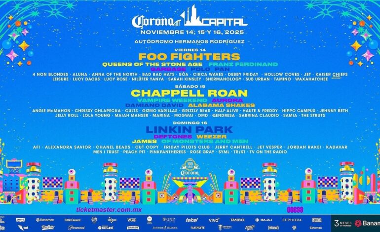 Lo nuevo y lo esperado que sonará en Corona Capital 2025