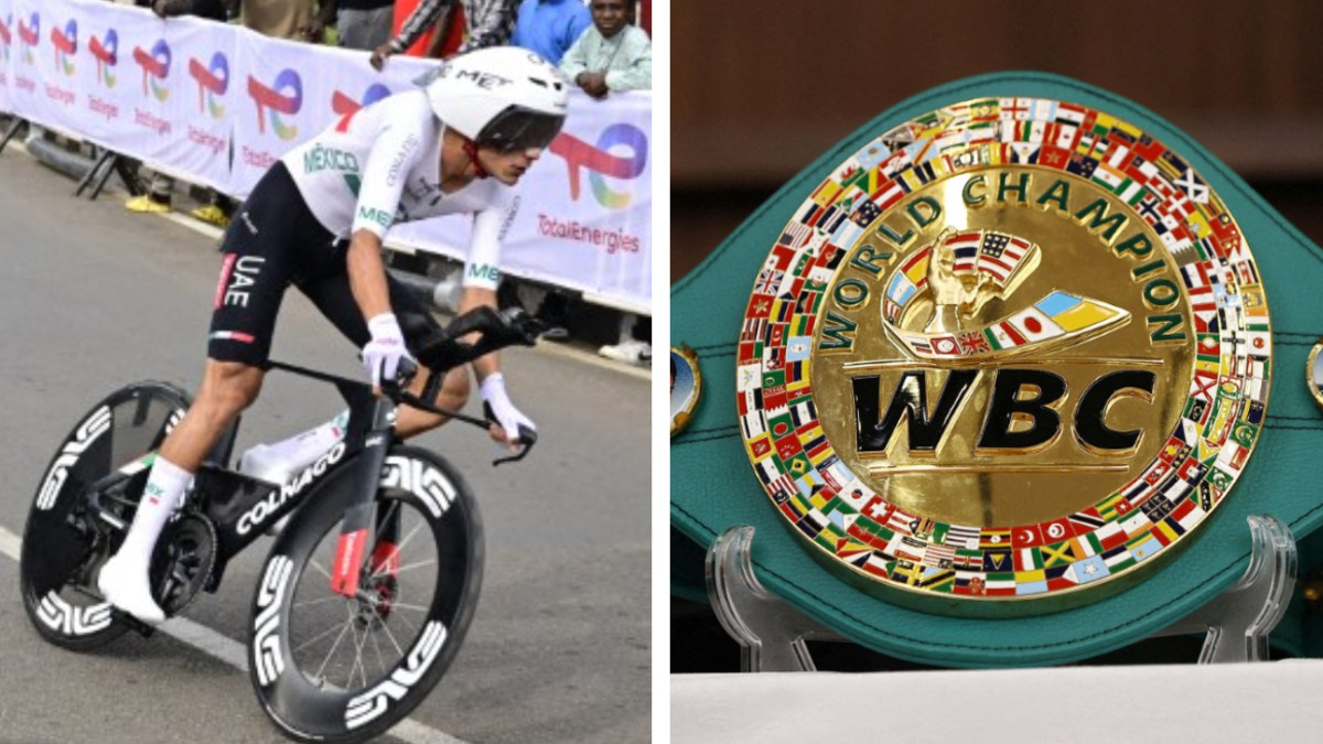 Isaac del Toro recibe cinturón especial del CMB previo al Mundial de Ciclismo: fecha, hora y dónde ver la carrera