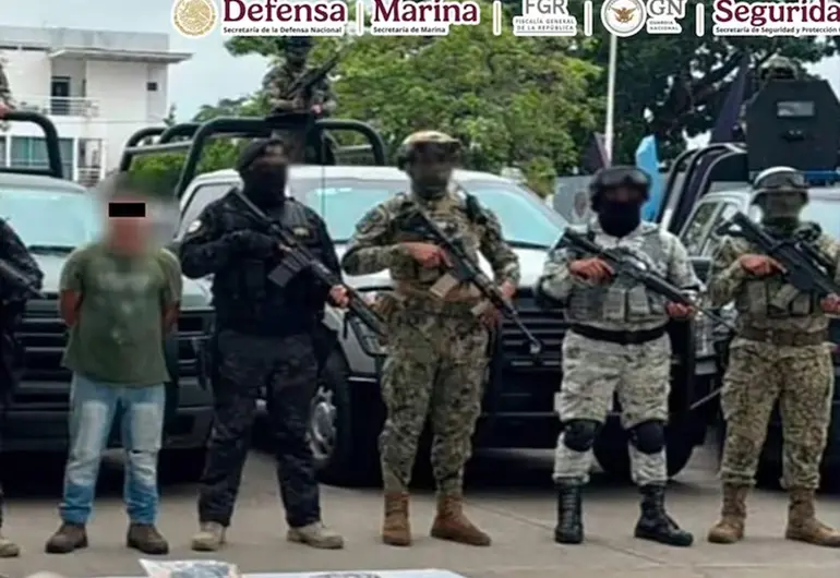 Detienen a ‘El Chuacheneger’, jefe de plaza del CJNG en Tabasco