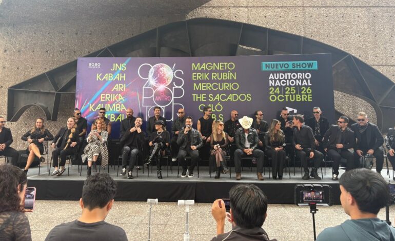 Regresa la nostalgia noventera con el “90s Pop Tour: El Antro” en el Auditorio Nacional