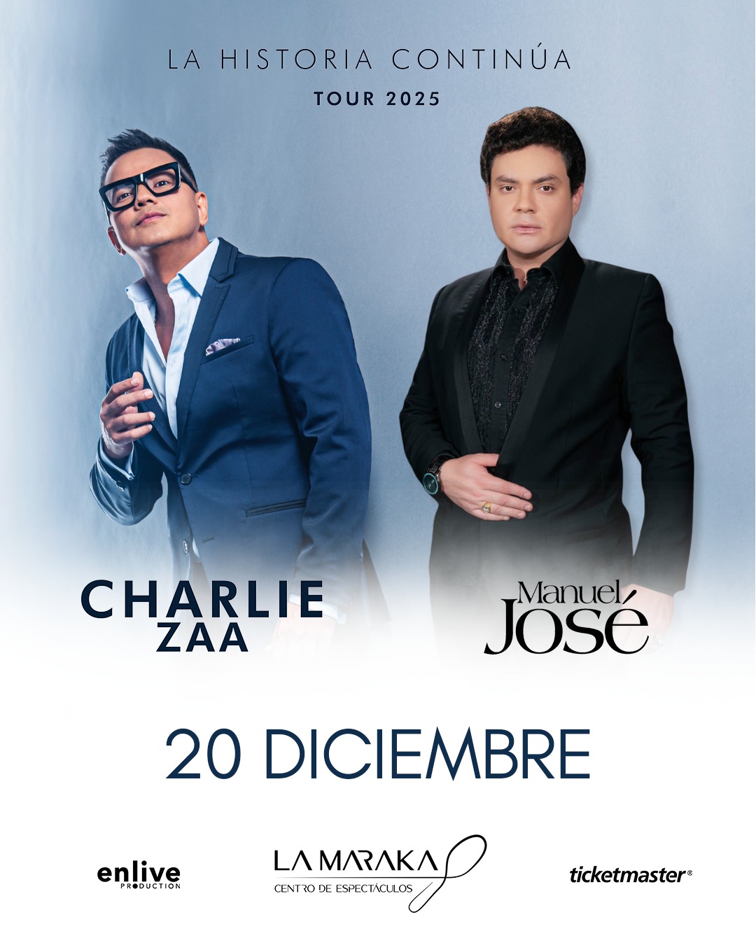 CHARLIE ZAA MANUEL JOSE LA MARAKA DIC 2025 CARTEL