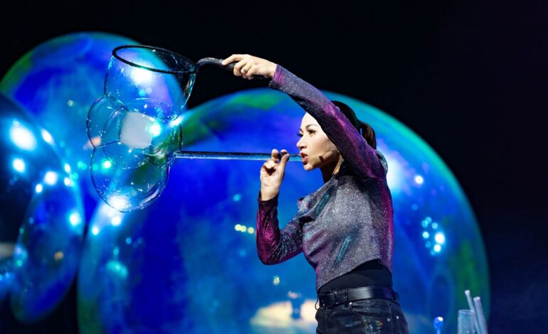 El espectáculo internacional Gazillion Bubble Show, que ha impactado al mundo, regresa a la CDMX