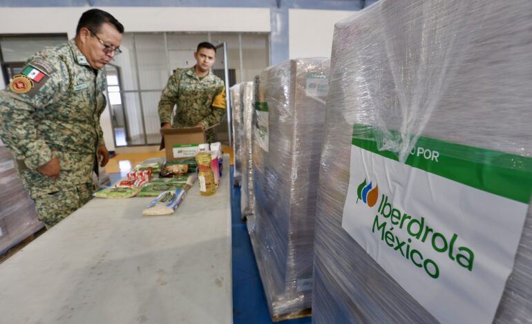 Iberdrola Mxico entrega 1500 despensas 2