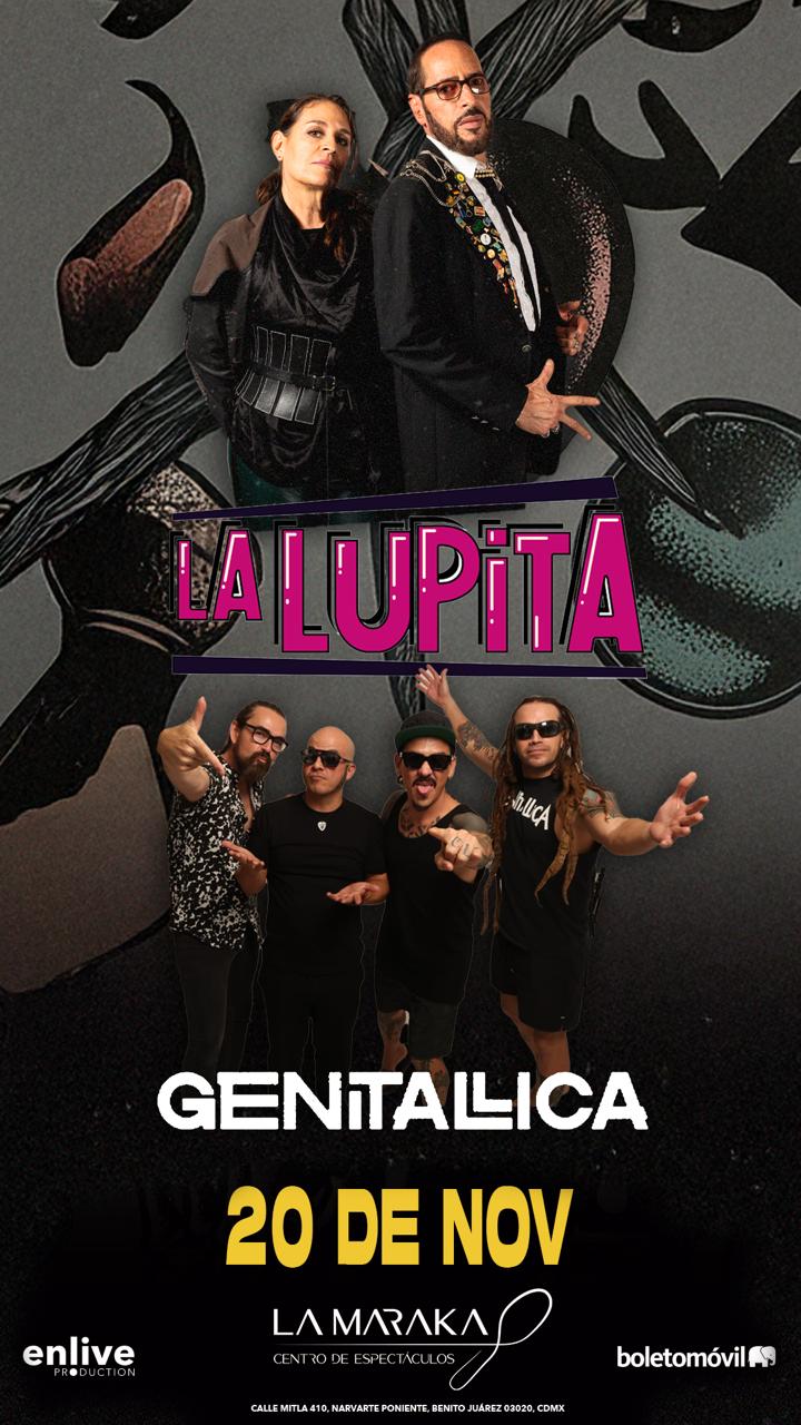 LUPITA GENITALLICA LA MARAKA OCT 2025 CARTEL