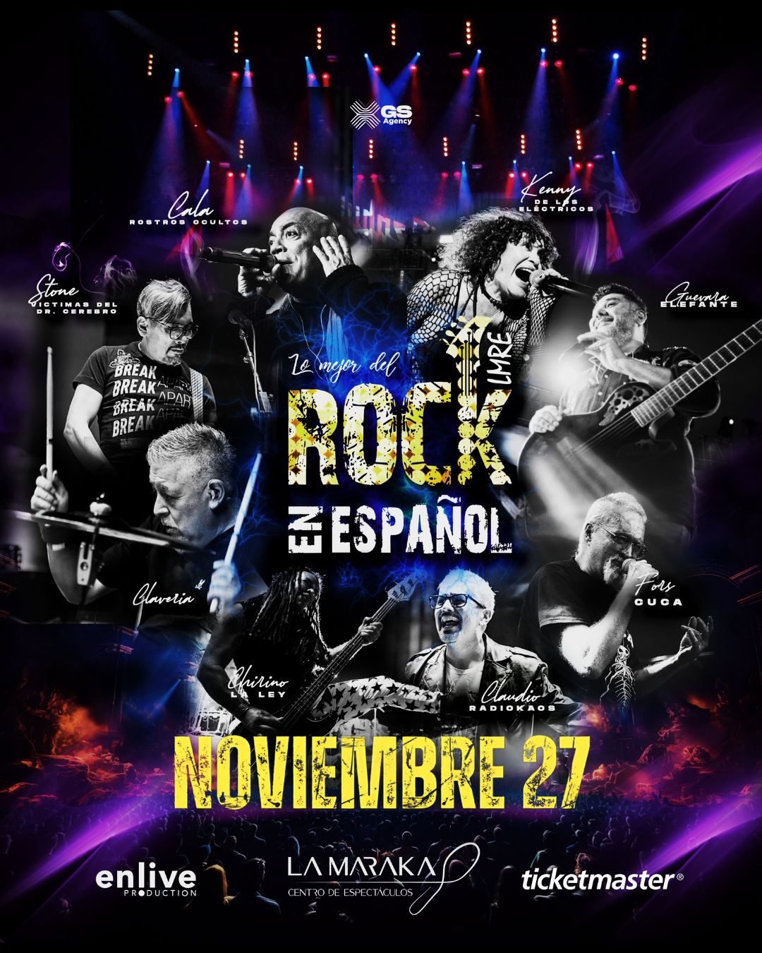 ROCK EN ESPANOL MARAKA CARTEL OCT 2025