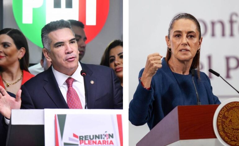 Tras expropiación de terrenos, Sheinbaum acusa a “Alito” de lavado y corrupción