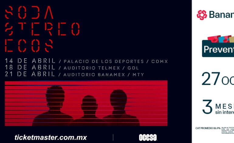 Soda Stereo anuncia su regreso a México con nueva gira