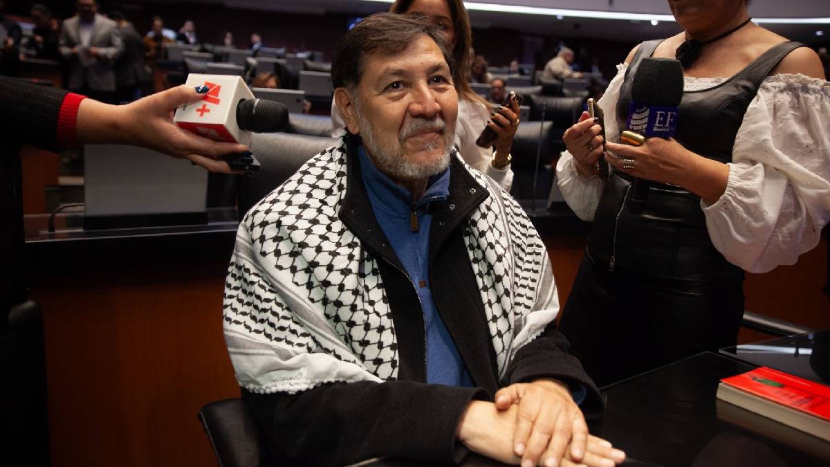 Fernández Noroña viajará a Palestina invitado por Emiratos Árabes Unidos