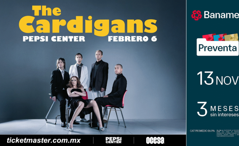 THE CARDIGANS, EL ENCANTO SUECO QUE CONQUISTÓ EL MUNDO REGRESA A LA CIUDAD DE MÉXICO