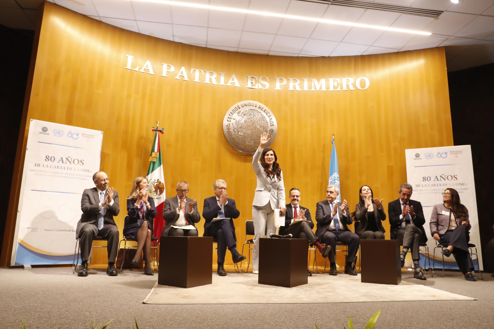 Cámara de Diputados reafirma su compromiso con los principios multilateralistas de la ONU: Kenia López Rabadán
