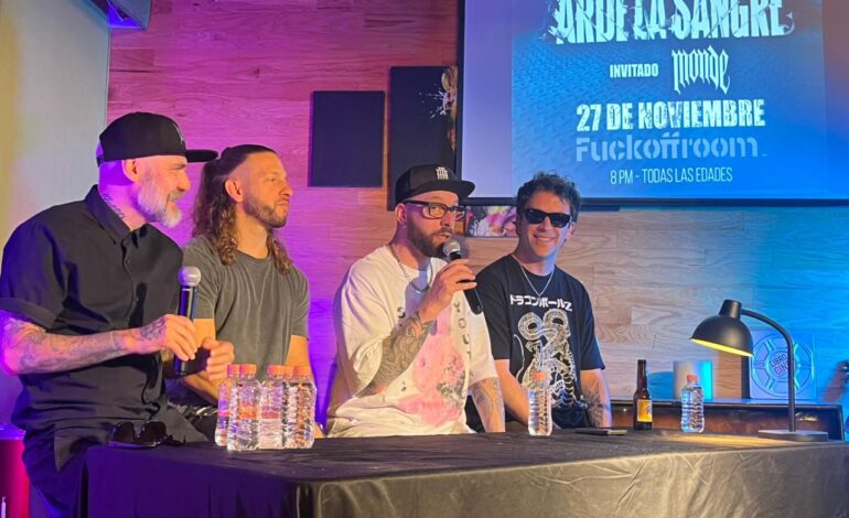 ESTA NOCHE, LA SANGRE HIERVE: ARDE LA SANGRE DESATA SU NUEVO ÁLBUM EN LA CDMX