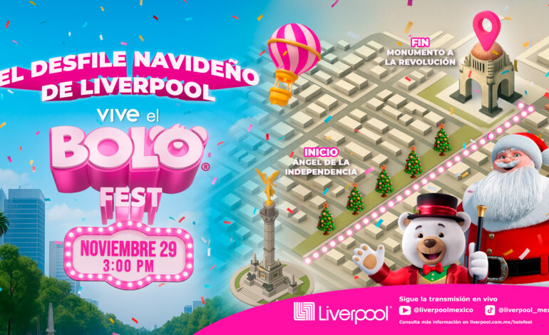 Liverpool enciende la magia de la navidad con el regreso del Bolo Fest 2025: el desfile que une a generaciones