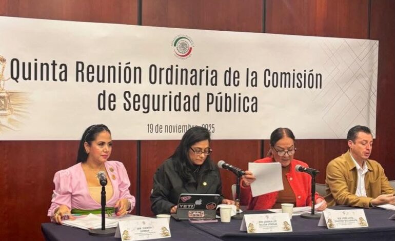 Senado de México aprueba tres dictámenes para fortalecer la seguridad en el estado de Morelos