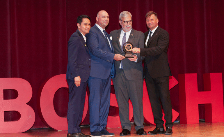 Bosch recibe reconocimiento de la INA por sus proyectos de sustentabilidad en México