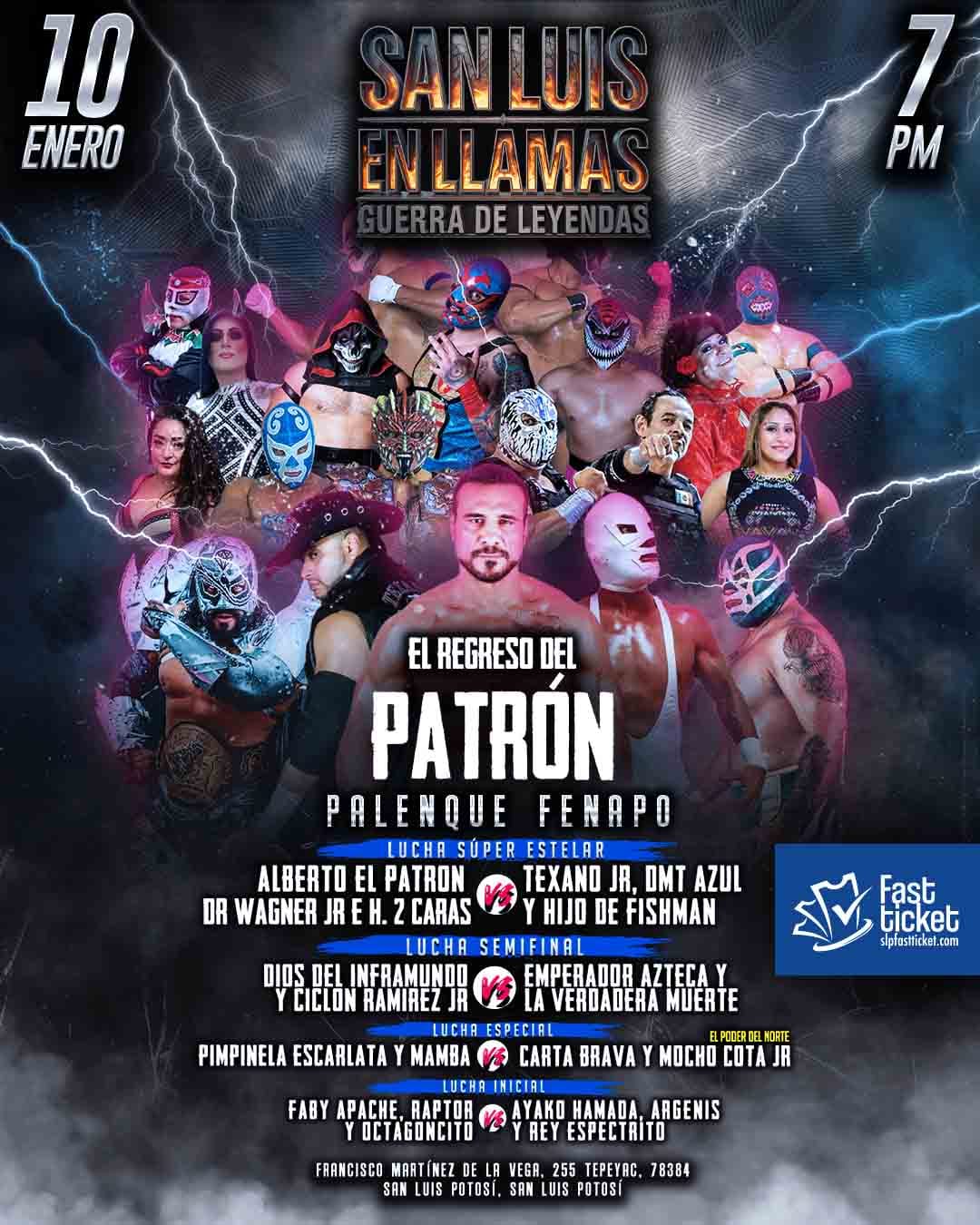 SAN LUIS LLAMAS PATRON ALBERTO ENE 2025 BOL PRENSA