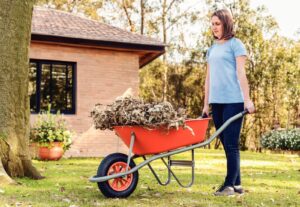 TRAMONTINA Carretilla naranja