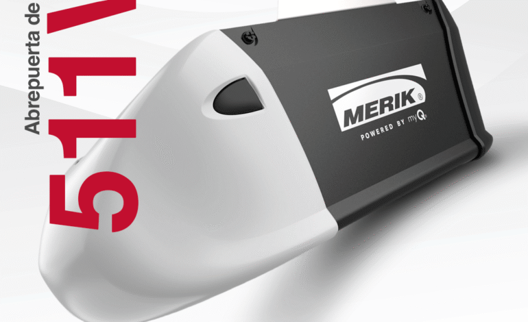 511W Merik® Powered by myQ®: El operador residencial que devuelve la tranquilidad a las cocheras