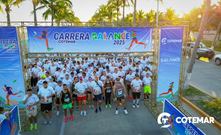 Se realiza Carrera Balance Cotemar en Ciudad del Carmen
