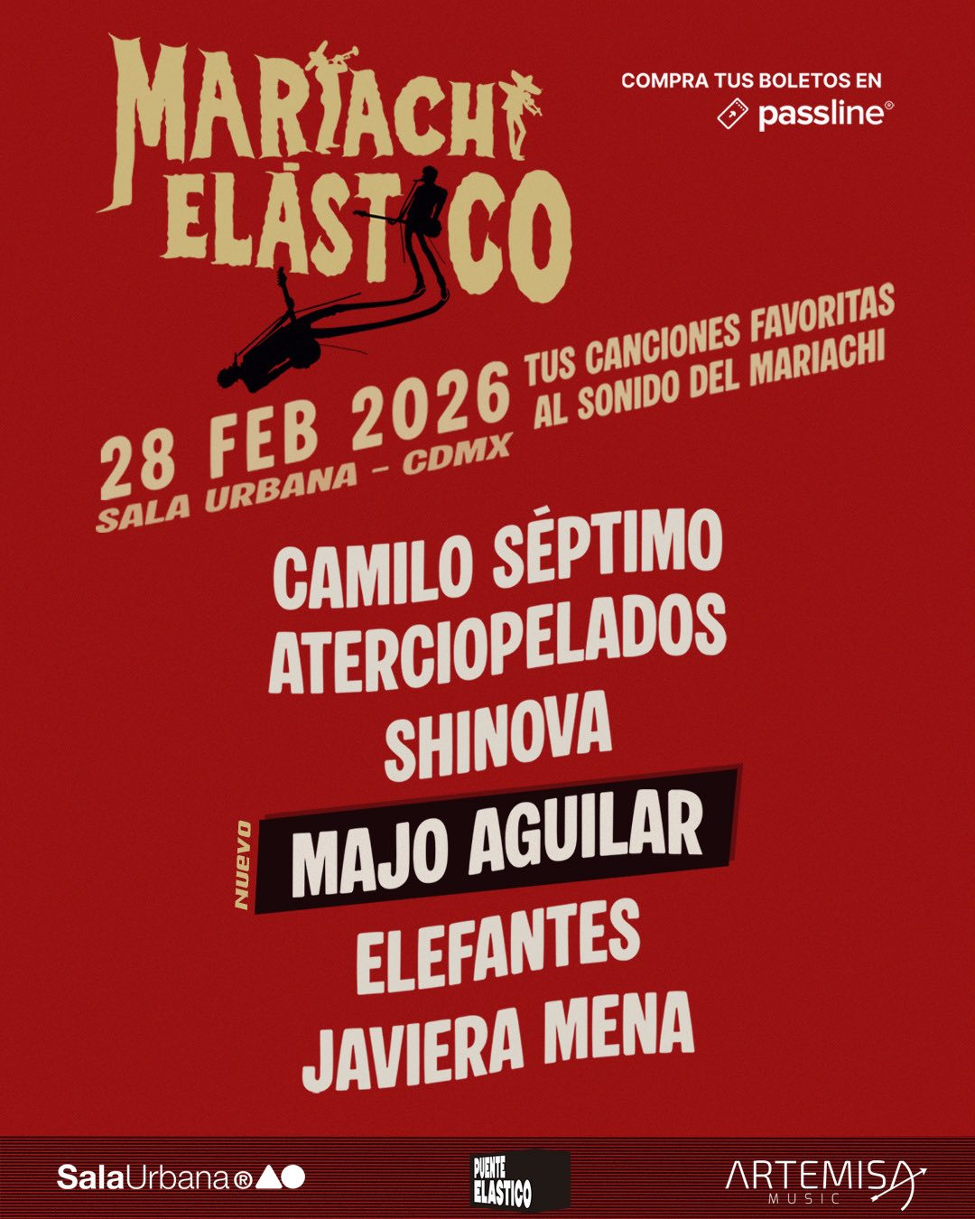 MARIACHI ELASTICO FESTIVAL FEB 2026 CARTEL